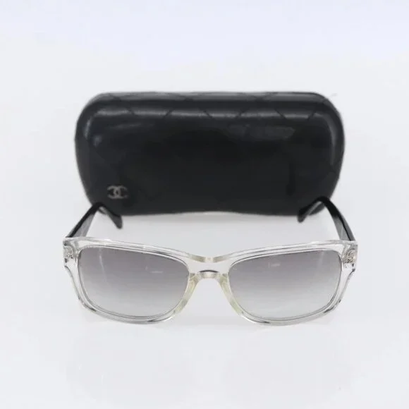 CHANEL Sunglasses plastic Black CC Auth 152424 - Picture 11 of 16